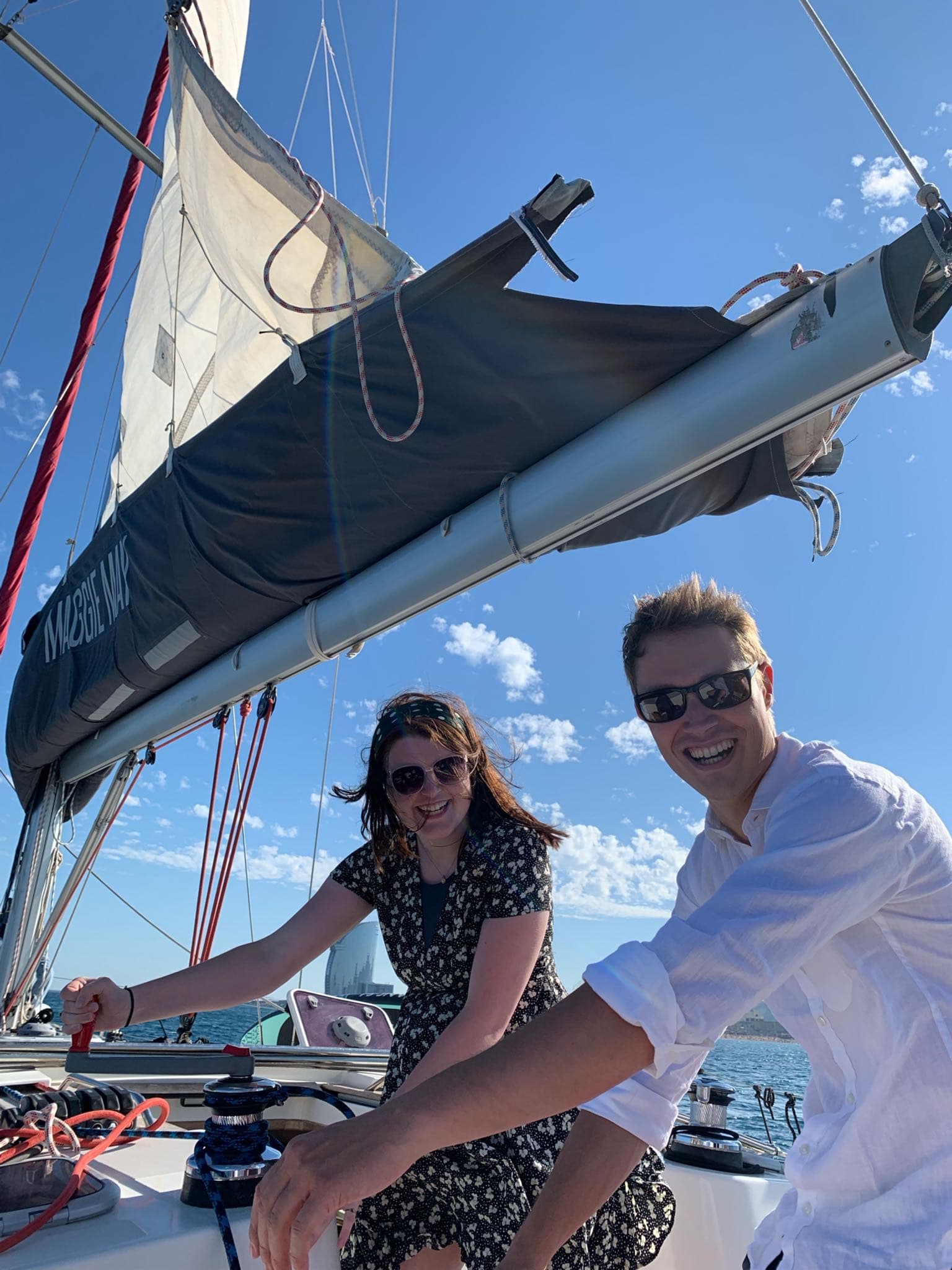 Private Full day 8 hours-Hour Sailing Experience in Barcelona | Boat Trip Barcelona