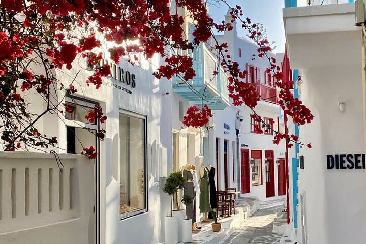 7 Hours All Of Mykonos Private Tour Lunch Included and Pick Up