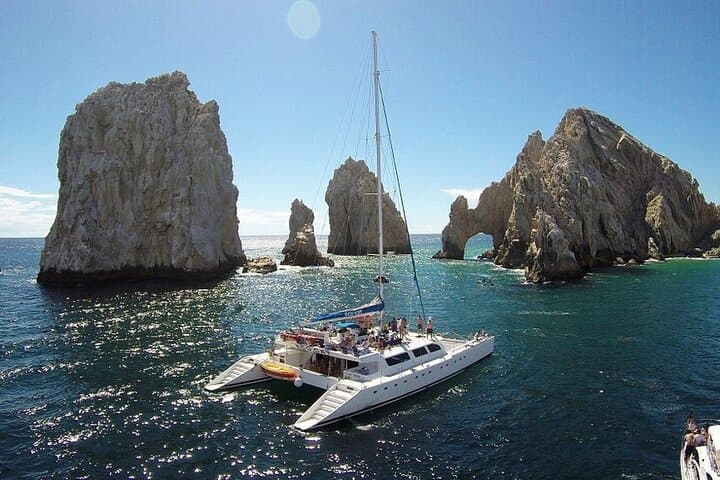 Cabo San Lucas Catamaran Cruise: Snorkel or Sunset Adventure