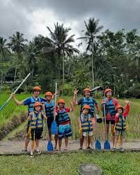 Ubud : Ayung River White Water Rafting