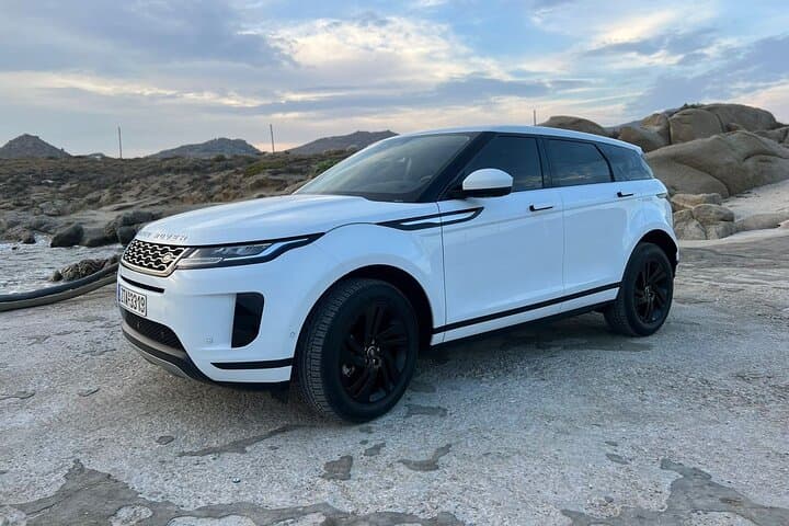 Mykonos Car with Driver at Disposal 12 Hours