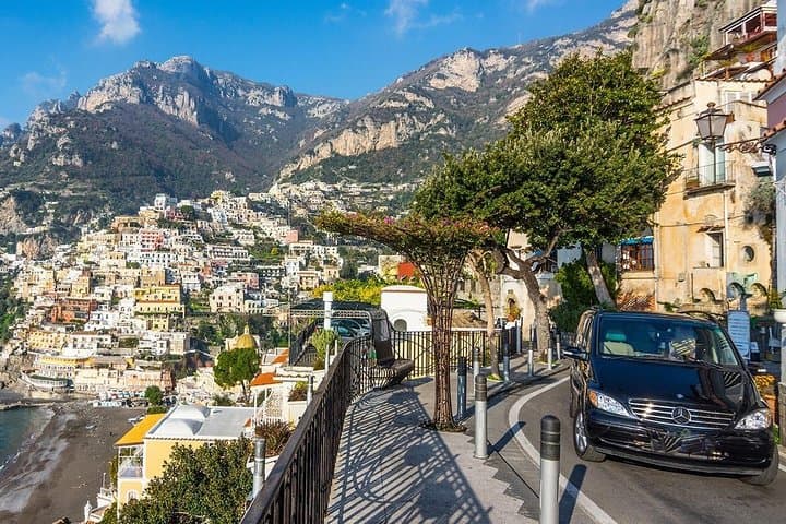 Shared Amalfi Coast by Minivan 8 pax Land Tour from Sorrento