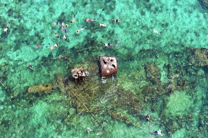 3 Stops Snorkel Adventure: Shipwreck, Sea Stars & Blue Channel