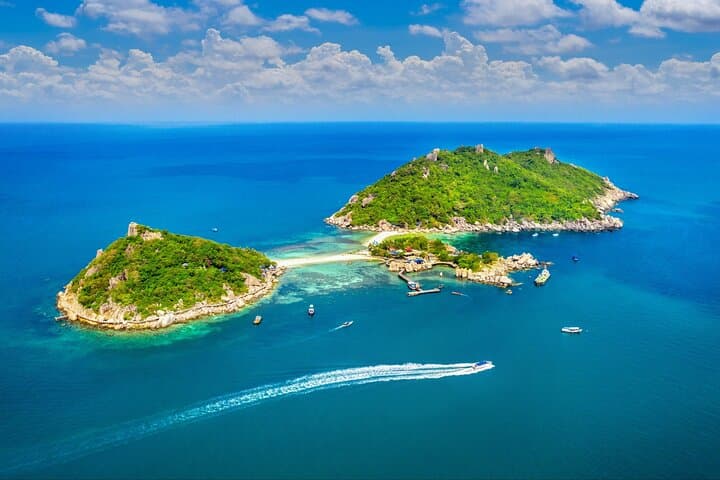 From Samui: Ko Tao and Koh Nang Yuan Speedboat Day Trip