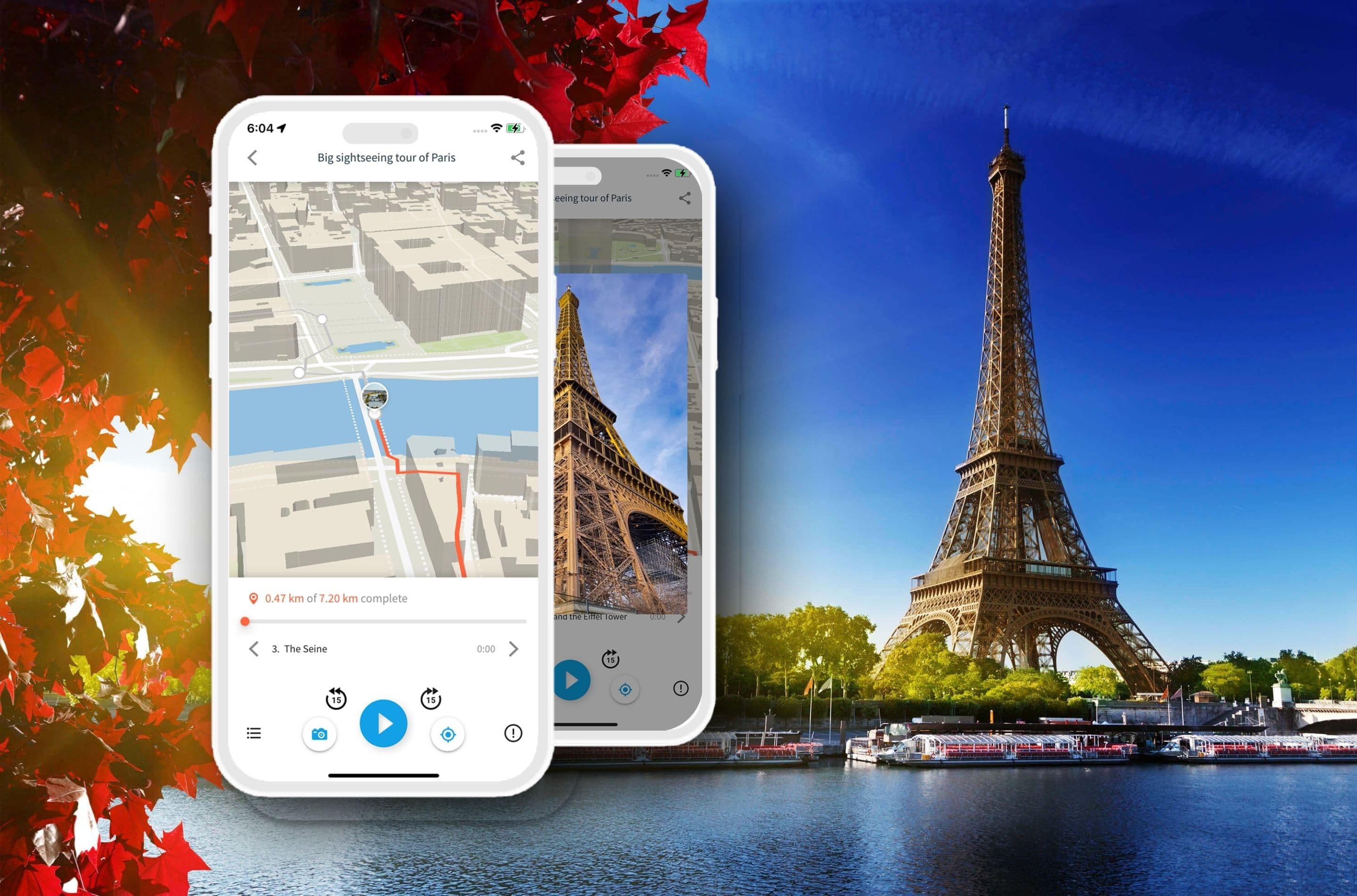 Paris: Big City Tour with Audio Guide App