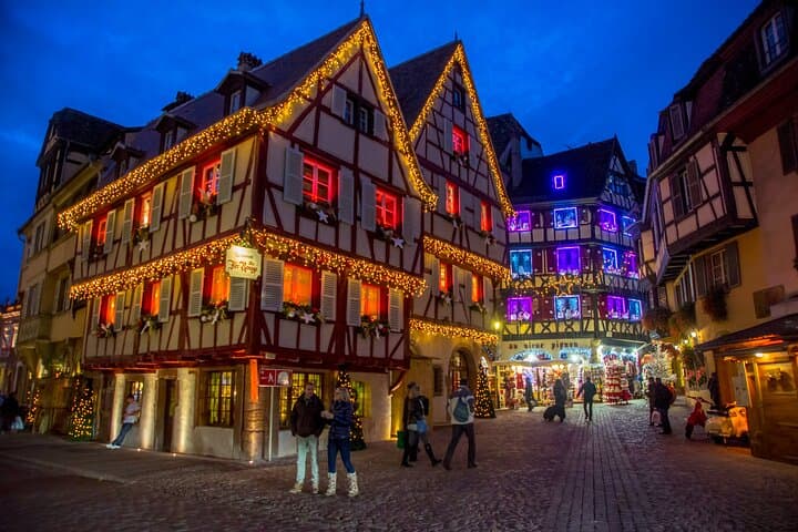 Depuis Strasbourg: Tour des Villages et Marchés de Noël Alsaciens