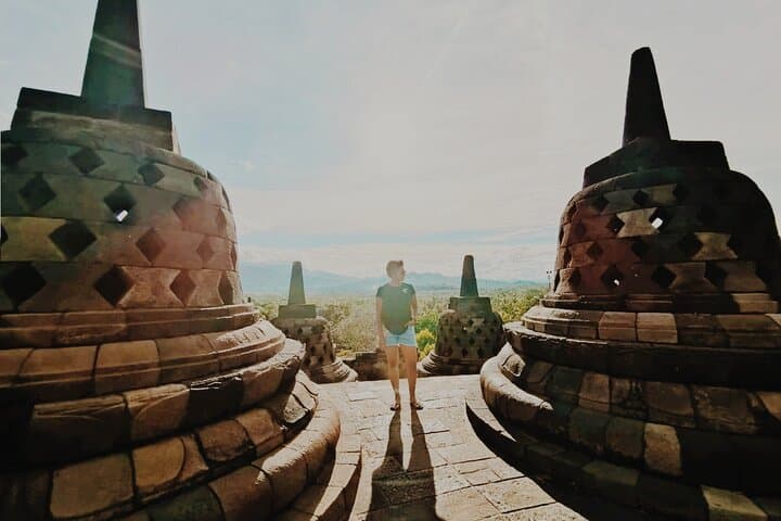 Borobudur Climb To The Top, Prambanan Temple, Yogyakarta Palace 