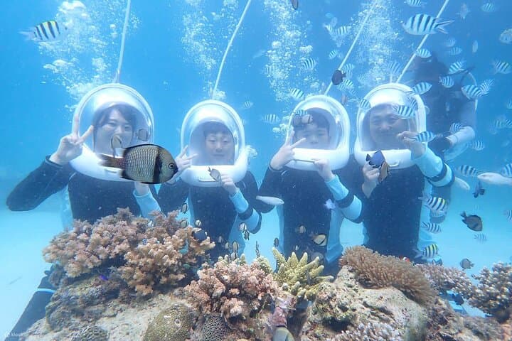 Private Aquatic Discovery Helmet Diving and Snorkeling Adventure