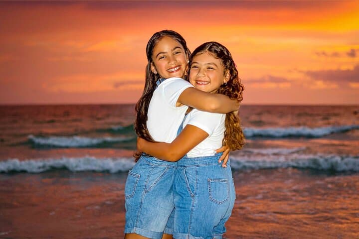 Family Sunset Photos - Clearwater Beach