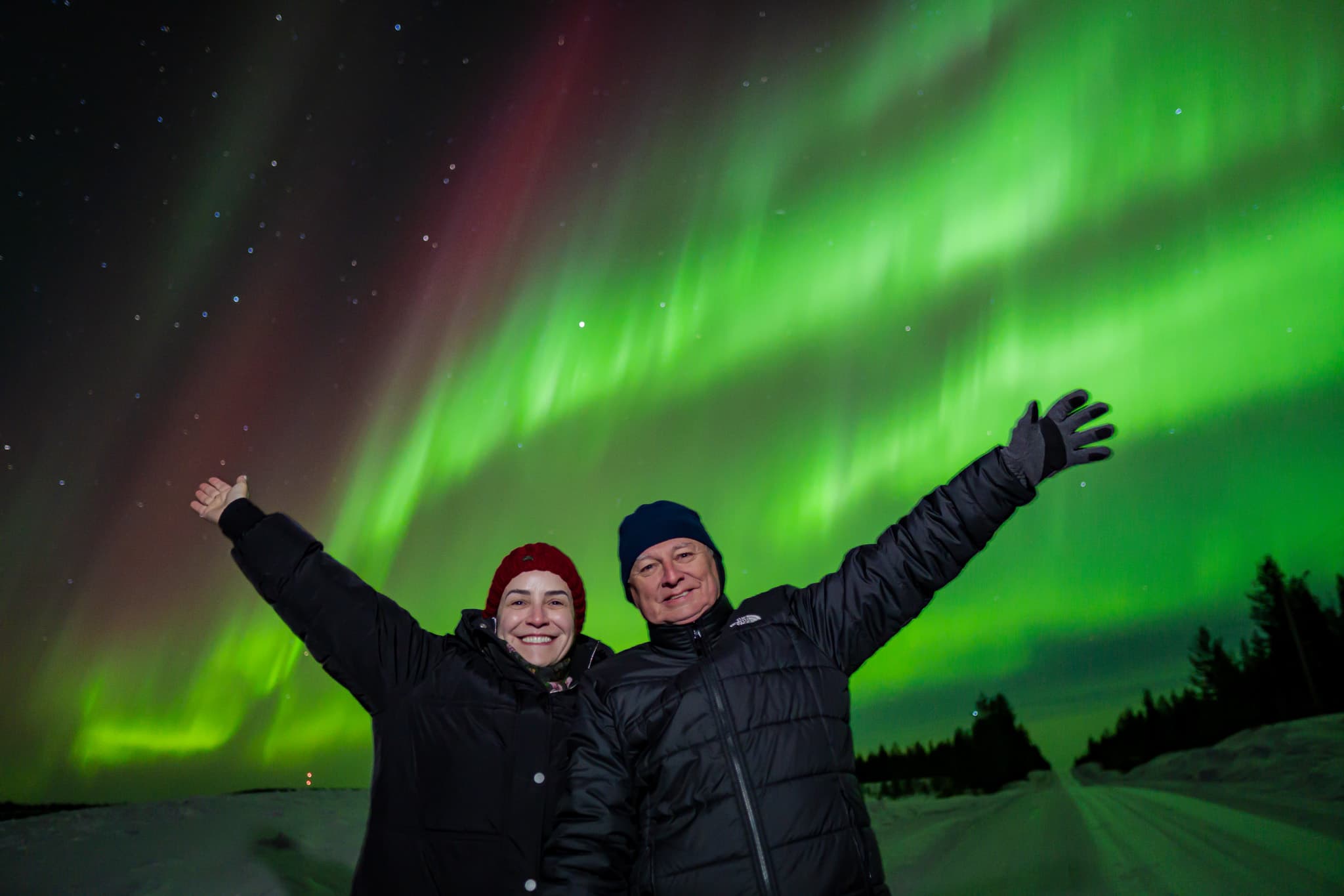 Levi, Finland: Private Guaranteed Northern Lights Expedition with Photographer & Unlimited Mileage/Time - Private Tour