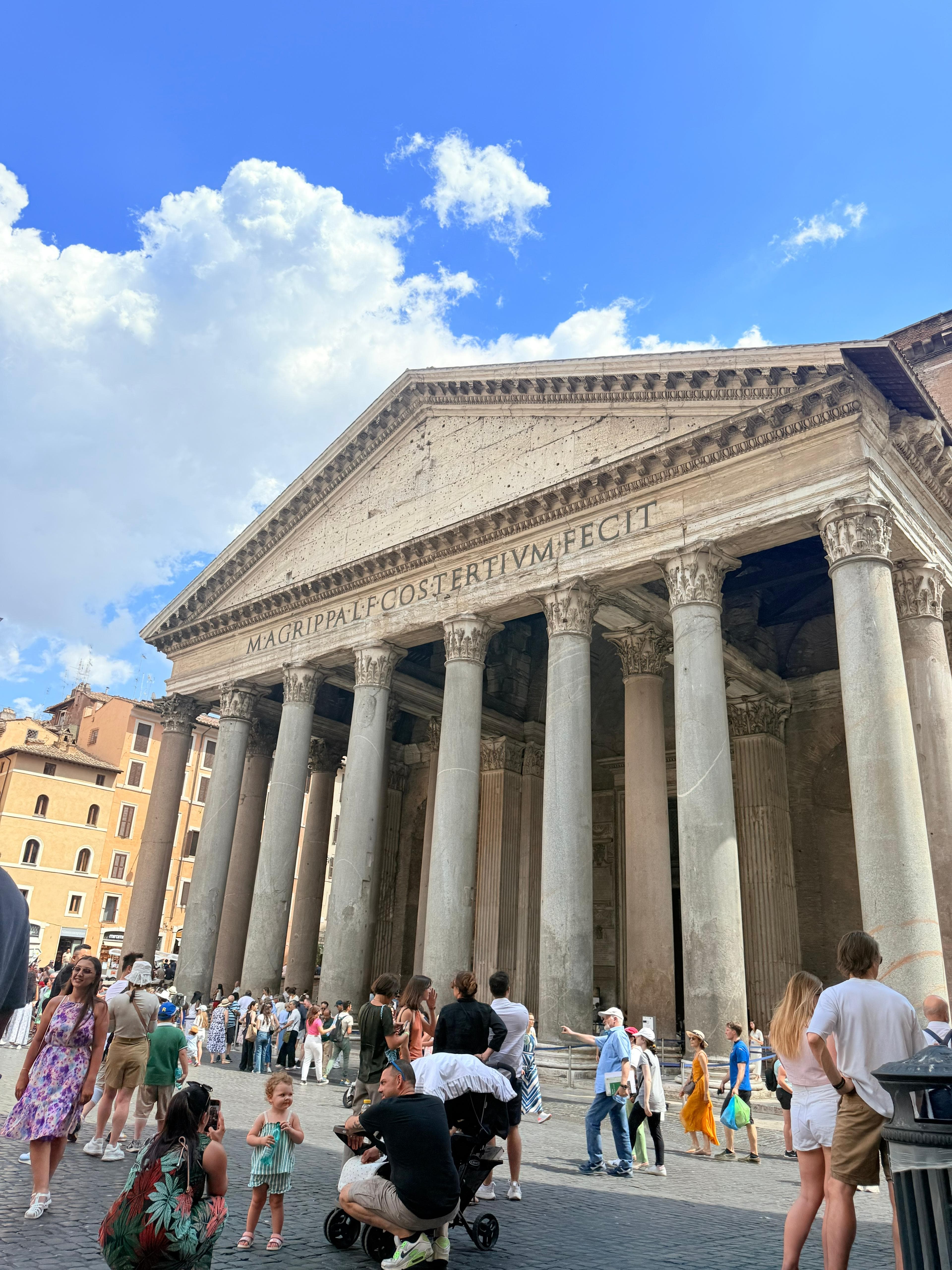 Rome: Pantheon Entry Experience with Host & Interactive App
