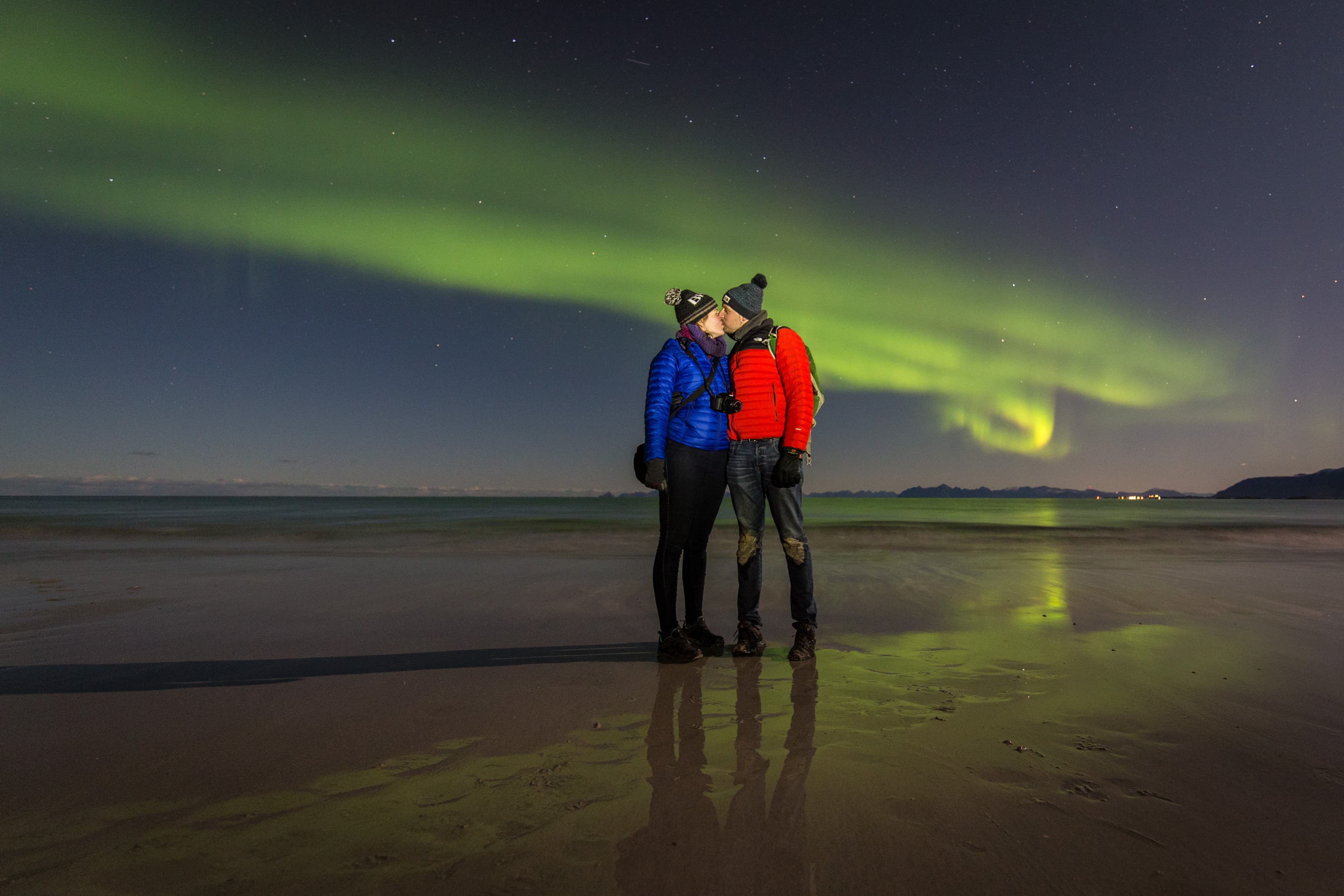 Aurora Capture with Photographer