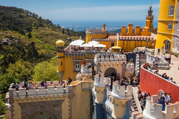 Lisbon to Sintra, Pena Palace, Regaleira & Cascais, small-group