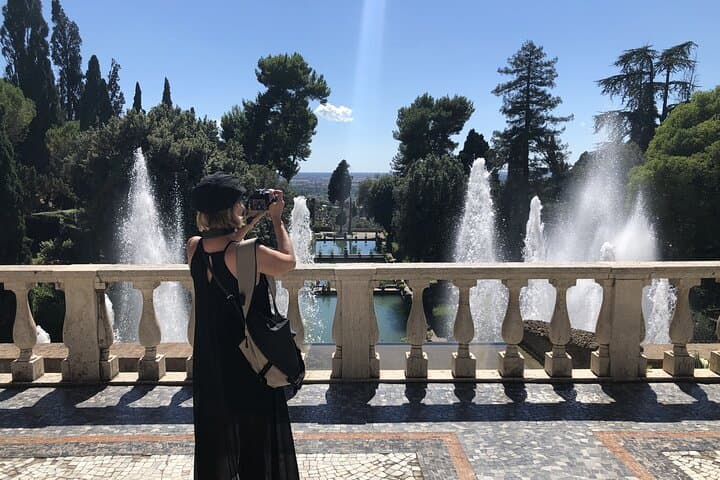 Tivoli from Rome Private Tour: Villa D'Este & Villa Adriana beauties 