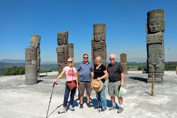 Private Tour: Pyramids of Teotihuacan and Piramides of Atlantes de Tula