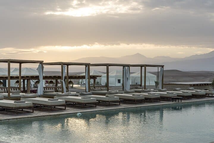 Agafay Desert Luxury Pool Day Pass with Lunch