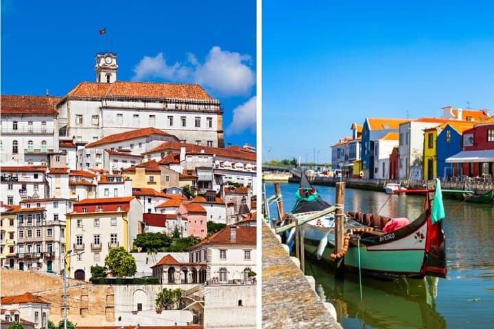 AVEIRO, COSTA NOVA & COIMBRA: Private Tour from Porto