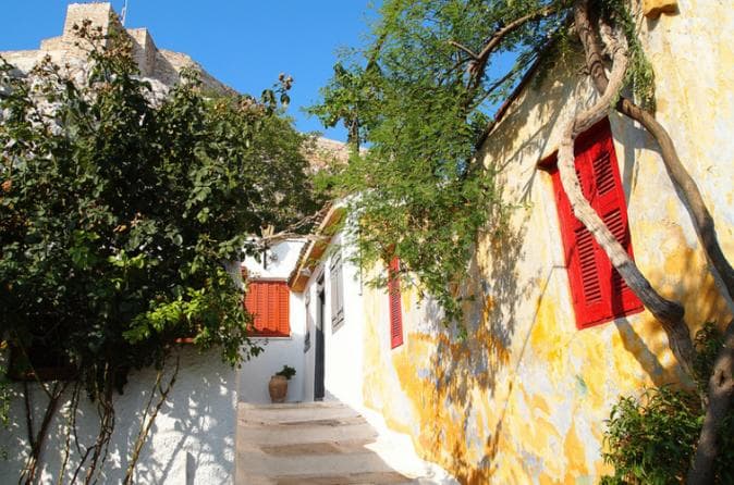 Acropolis monuments, Parthenon and Plaka, Monastiraki walking tour 