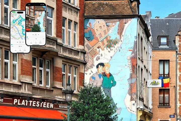 Self-Guided Walking Tour Along Brussels Comic Book Route