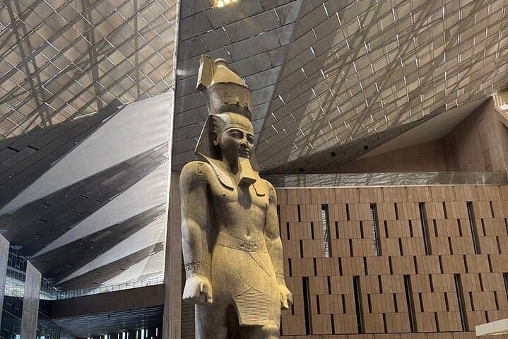 The Grand Egyptian Museum And Cairo Tour By Bus from Sharm 