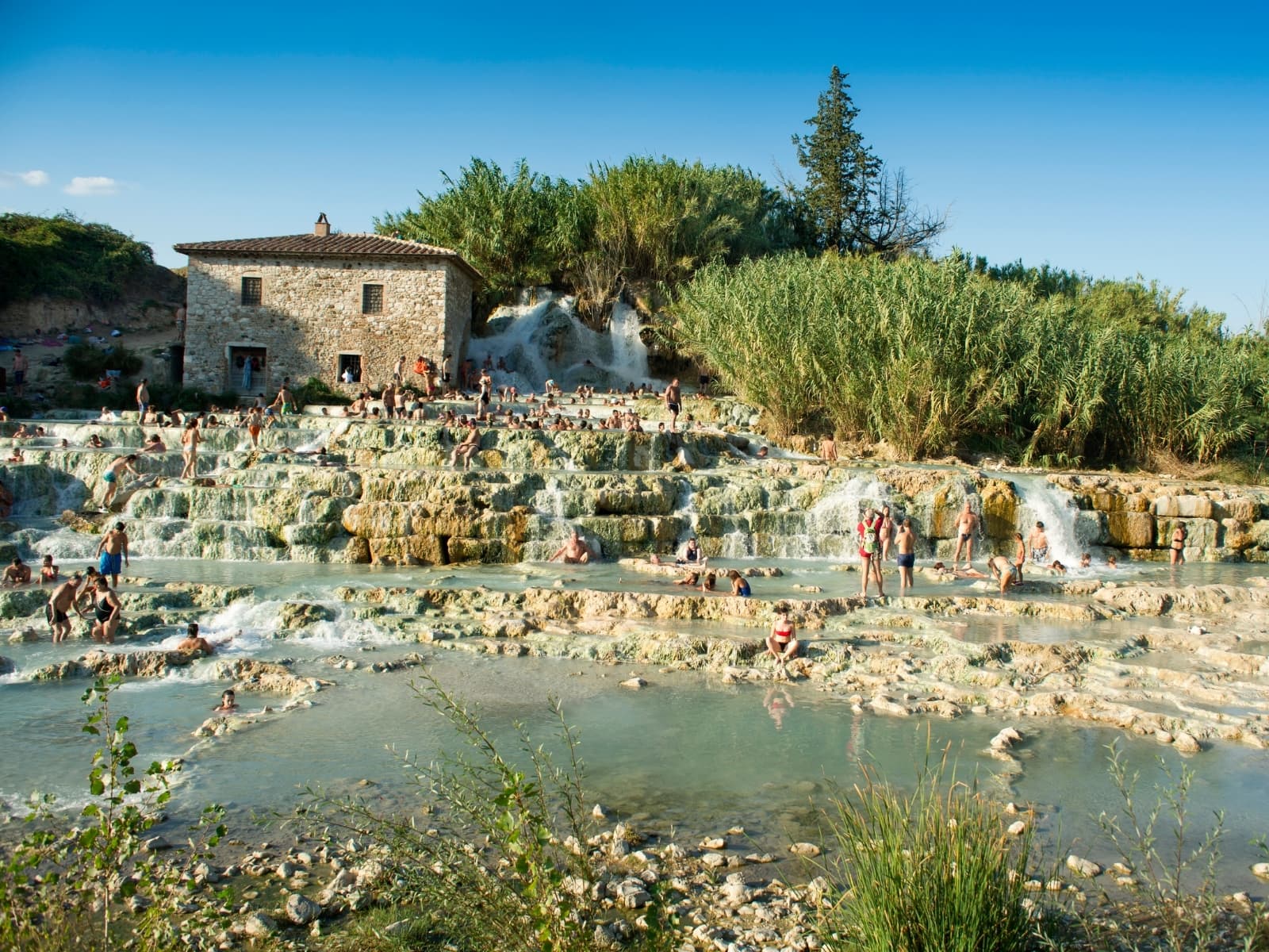 Saturnia Hot Springs and Tuscany Day Tour