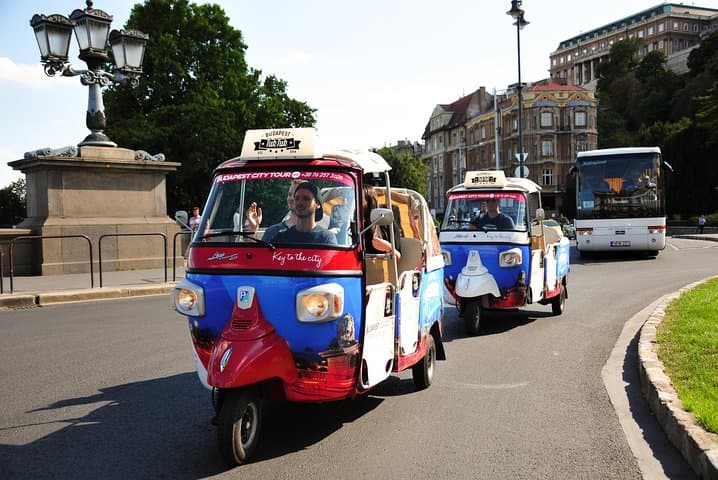 Private Budapest TukTuk Tour: Custom Route, Hotel Pickup