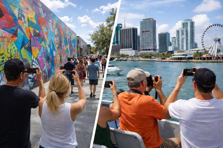 Miami All-In-One: City Sightseeing & water taxi experience 