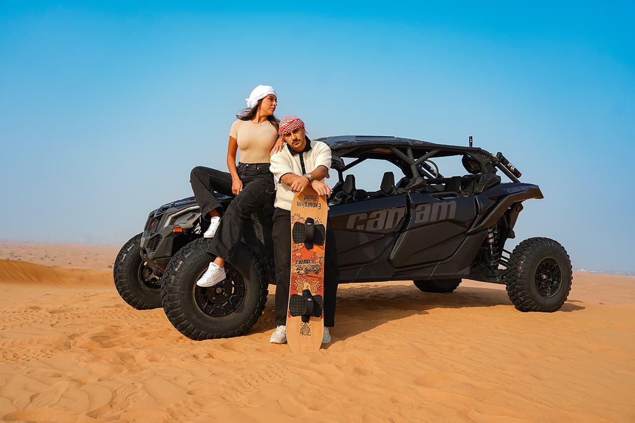Dubai: Quad Bike, Dune Buggy, and Sandboarding Experience