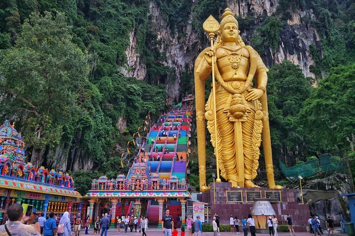 Kuala Lumpur Suburbs Batu Caves Half-Day Tour (SIC/Shared Tour)