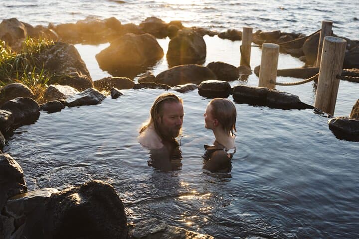 Hvammsvik Hot Springs Round Trip and 2h Driver Wait
