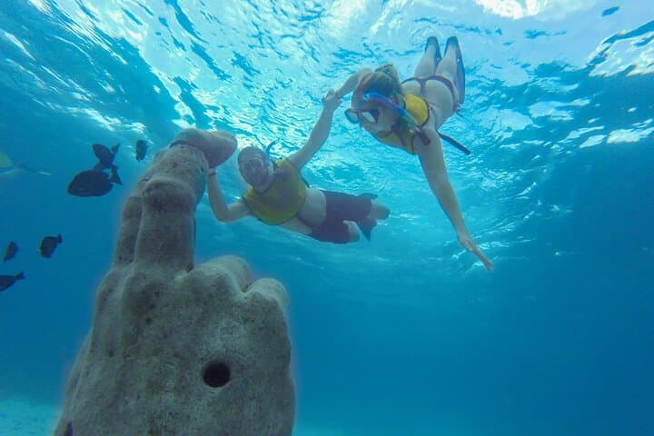 Cancun Snorkeling Tour: Swim with Turtles, Reef, Underwater Museum and Shipwreck