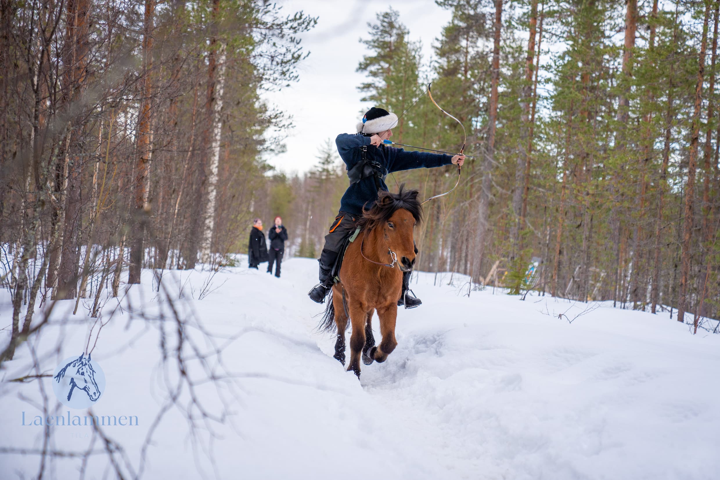 Private archery on horseback training