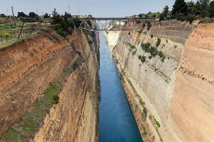 Ancient Corinth and Canal half day private tour from Athens