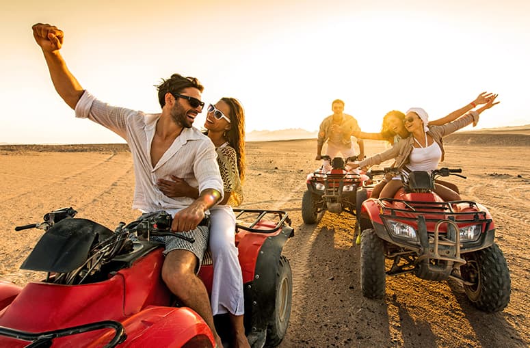 Sharm El Sheikh Quad Bike Safari with Roundtrip Transfer