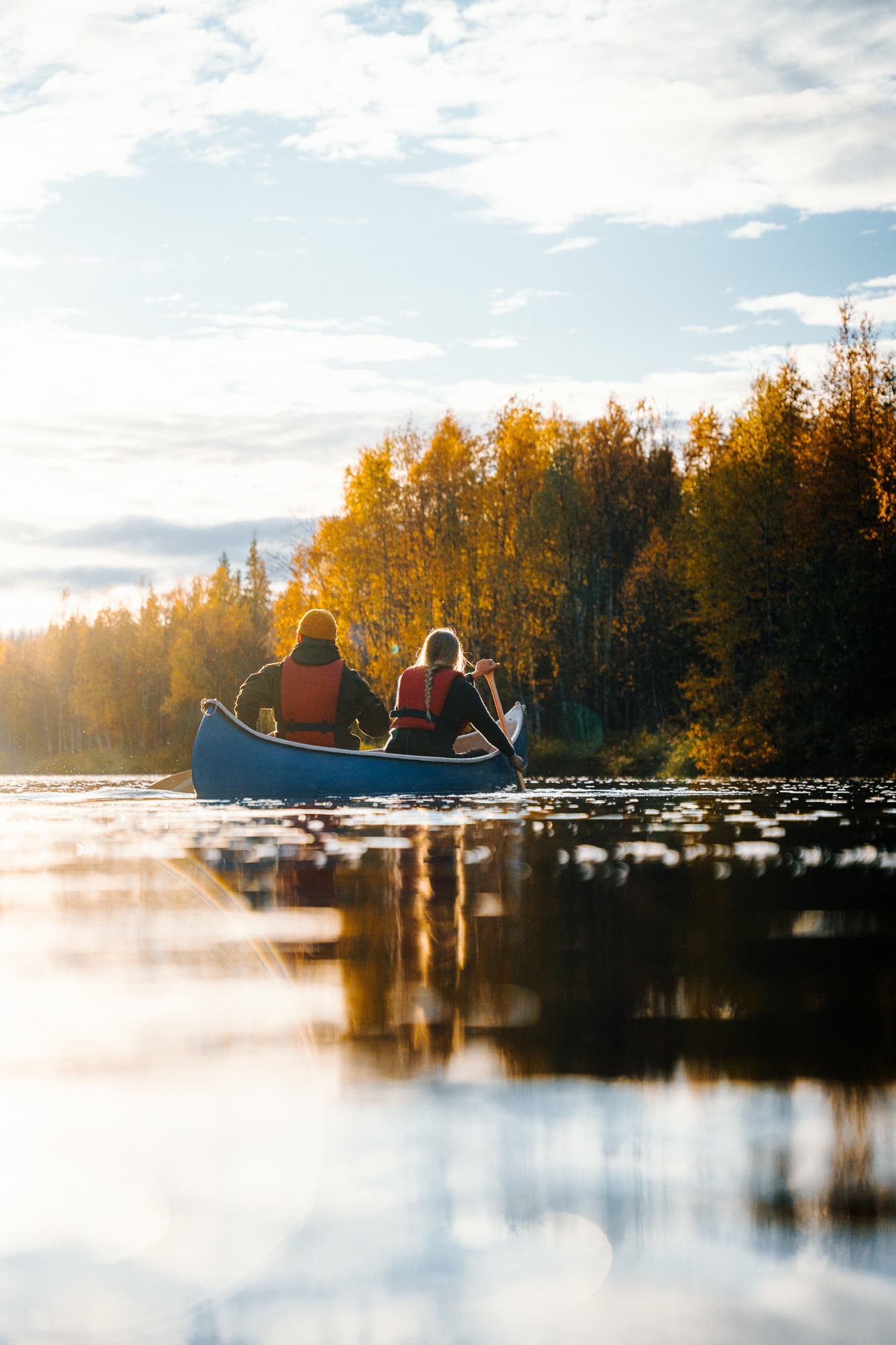 Private - Sunrise Canoeing Adventure in Levi