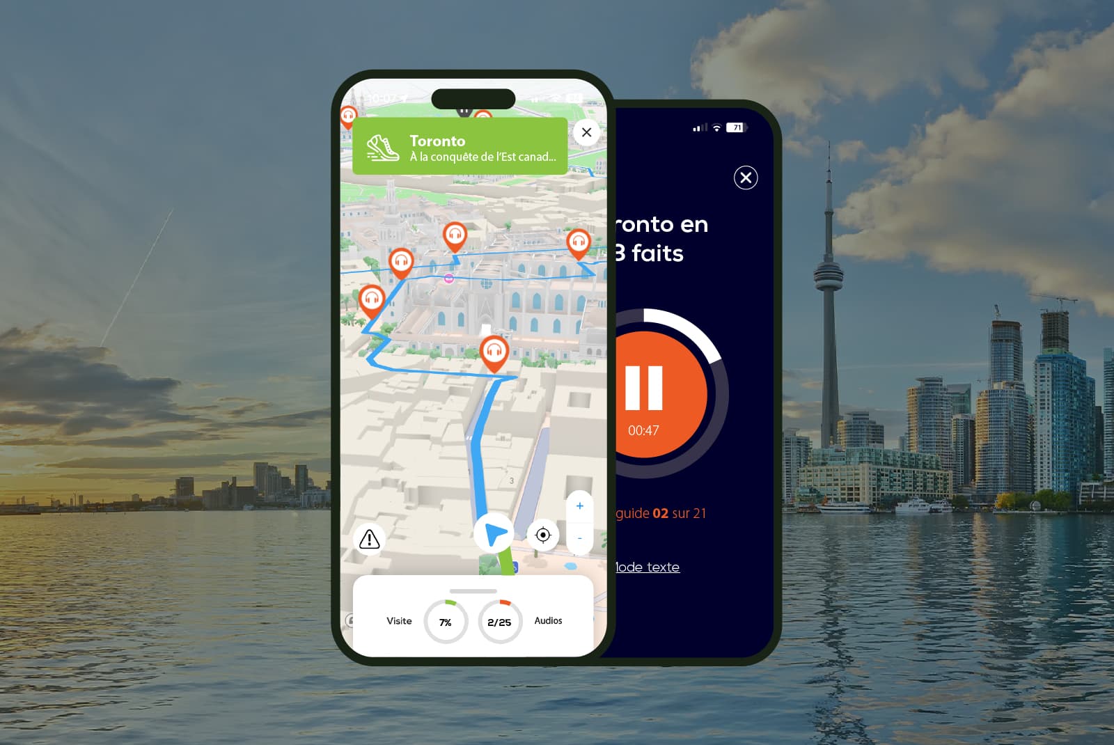 Toronto: Audio Guided Walking Tour (3 hours - 23 audio reviews)