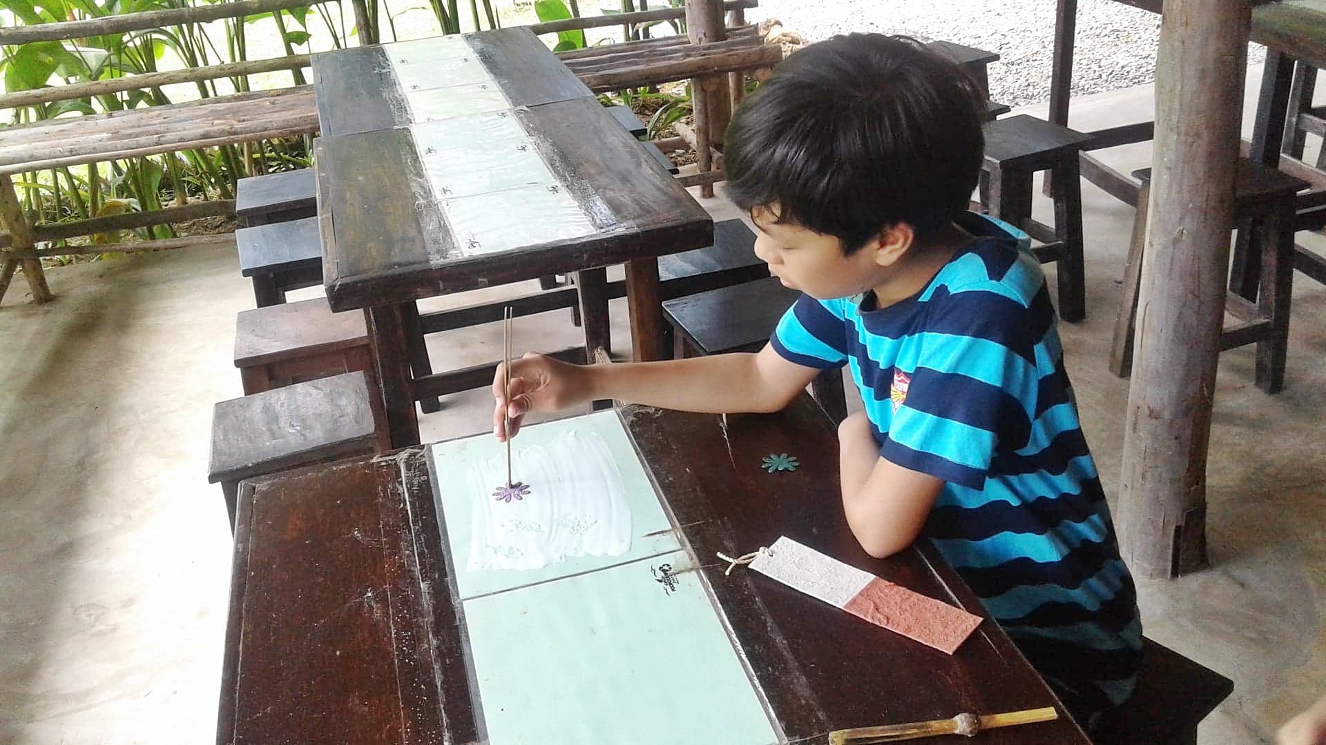 Elephant Poo Poo Paper Park & Sticky Waterfall 