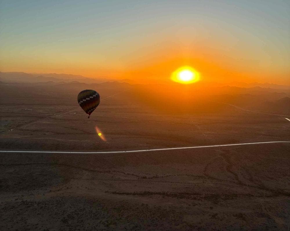 Sunrise Balloon Rides Over the Greater Palm Springs Valley