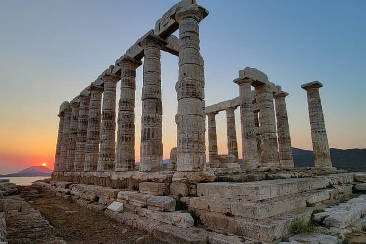 Cape Sounio and Temple of Poseidon Half Day Private Tour