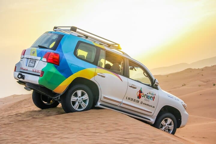 Dubai Private Sunset Desert Drive with Wildlife Experience
