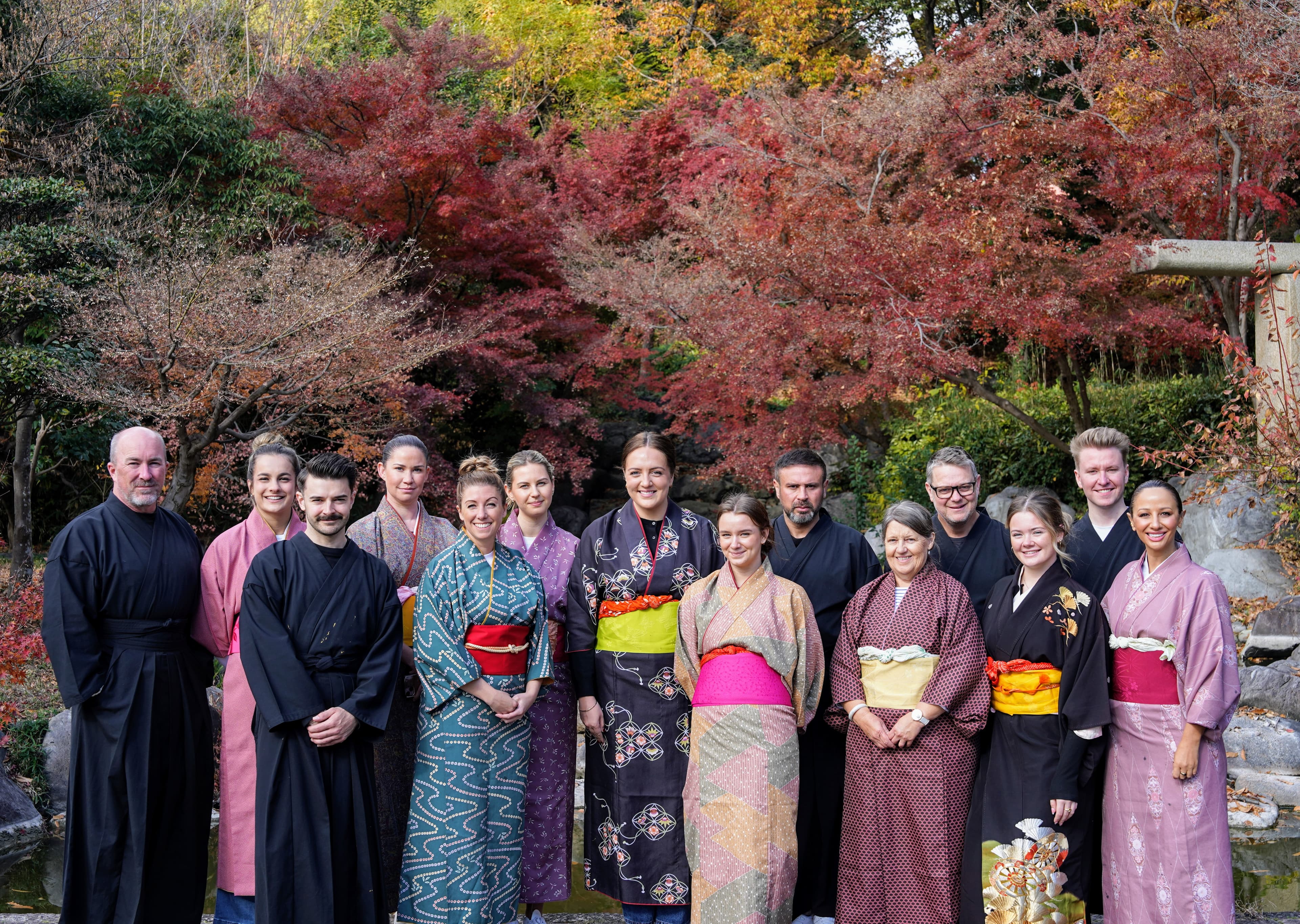 In Heritage home the Sando-Tea, Flowers, Shodo—deeply embody