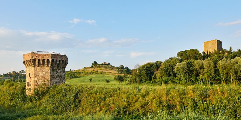 From the Etruscan Labyrinth to the Reclamation Trail by bike