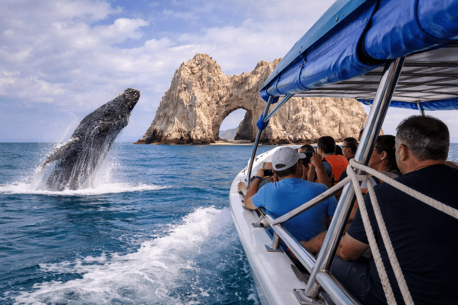 Whale Watching in Cabo: 2-Hour Small Group Tour to The Arch