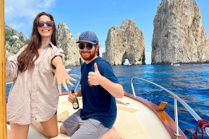 3 Hours Private Capri by Boat for Couples