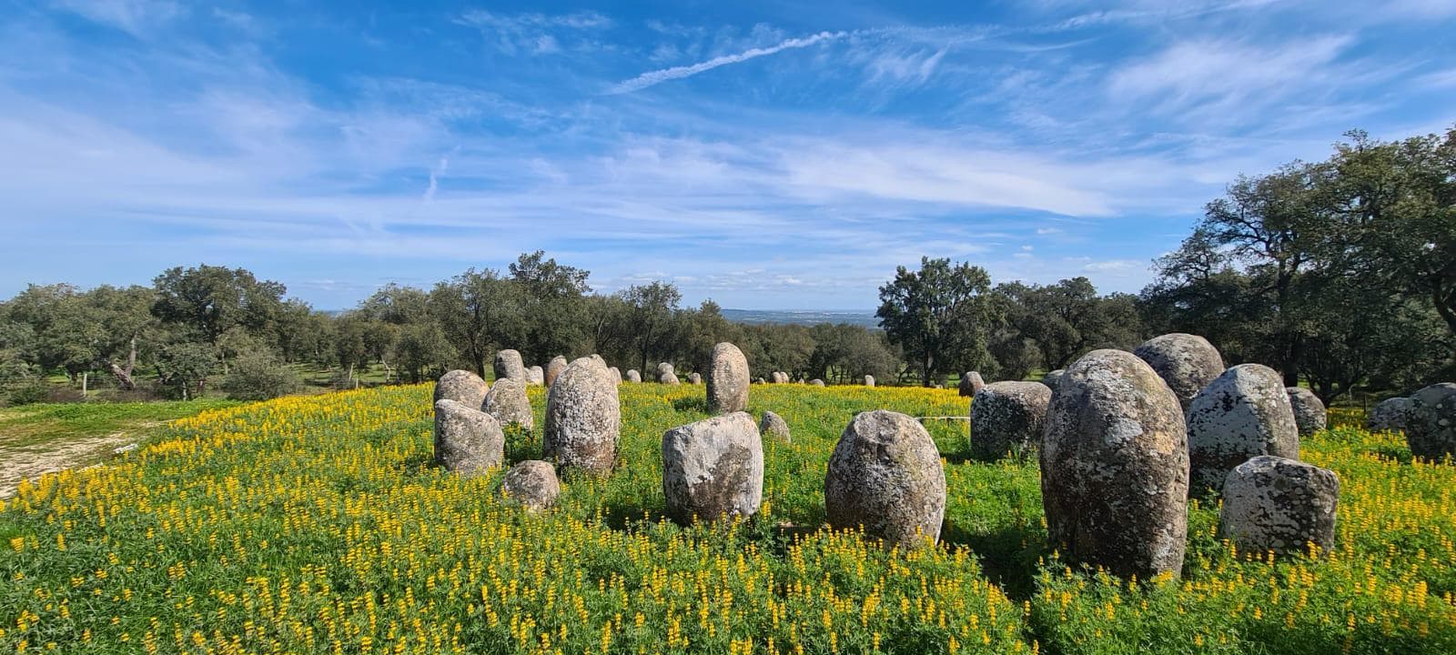 Evora: Cromlech of Almendres and Great Dolmen of Zambujeiro