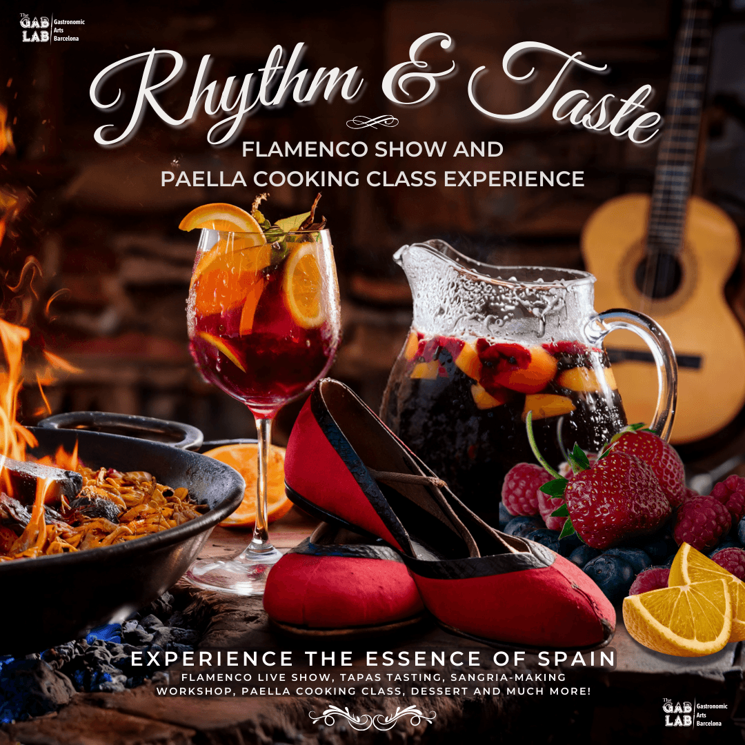 Rhythm & Taste:  Paella Cooking Class & LIVE Flamenco Show 