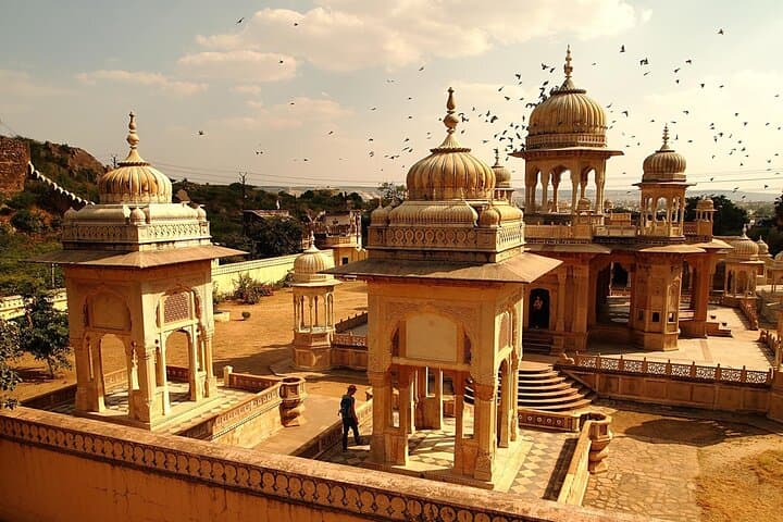 Rajasthan Magnificent Fort, Palaces & Village Tour from Jaipur