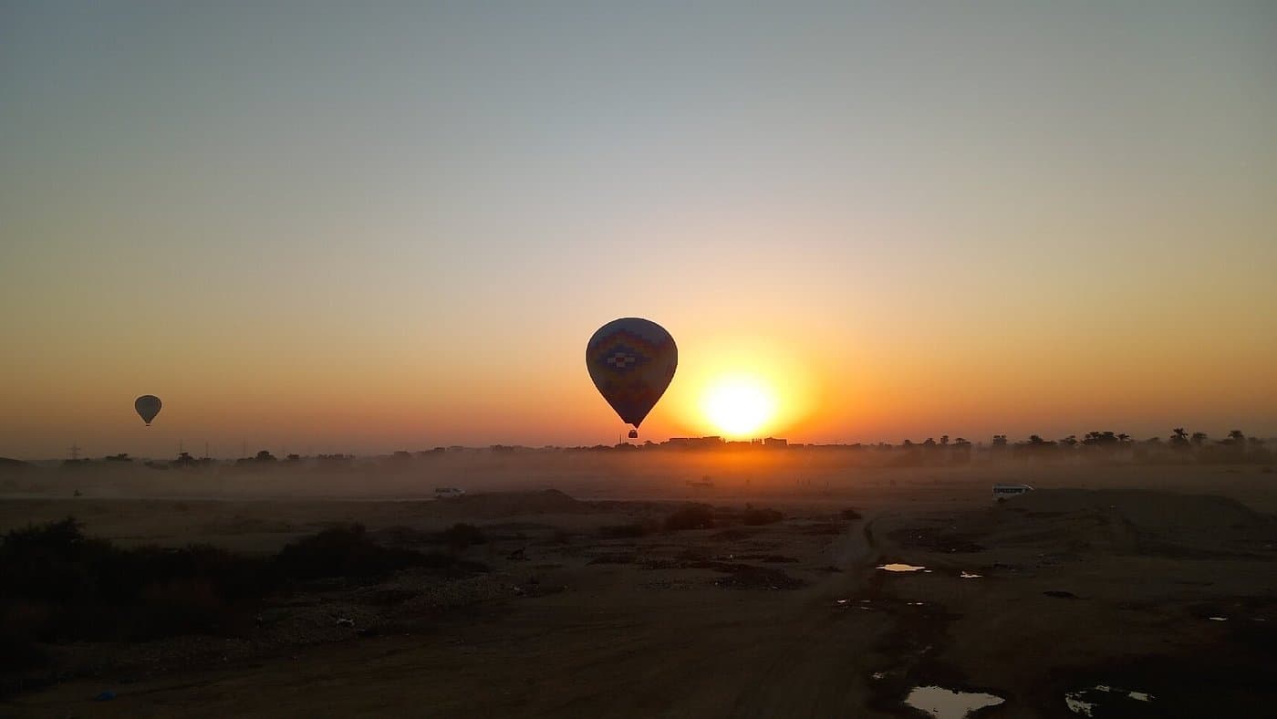 Hot Air Balloon Adventure in Luxor.