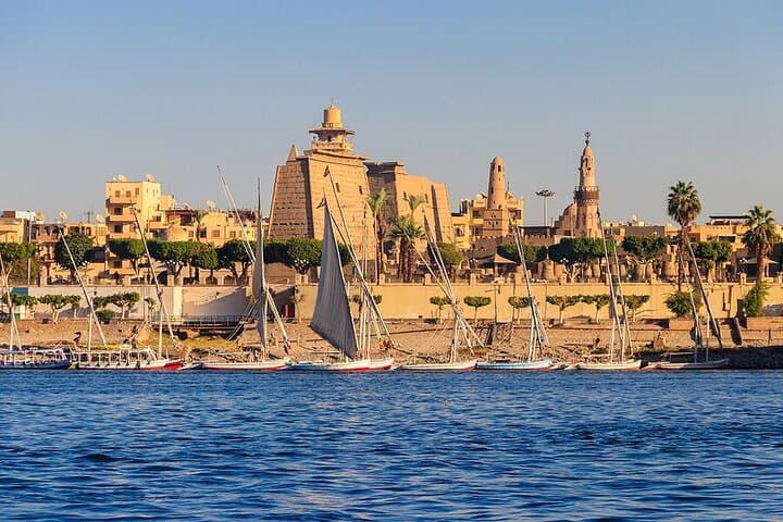 Luxor Sunset Felucca, Luxor Temple & Karnak Sound Light Show
