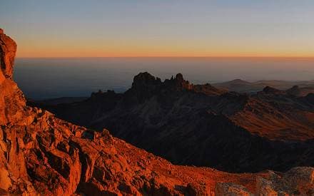 Mt Kenya Trekking Tour Safari Expedition Kenya